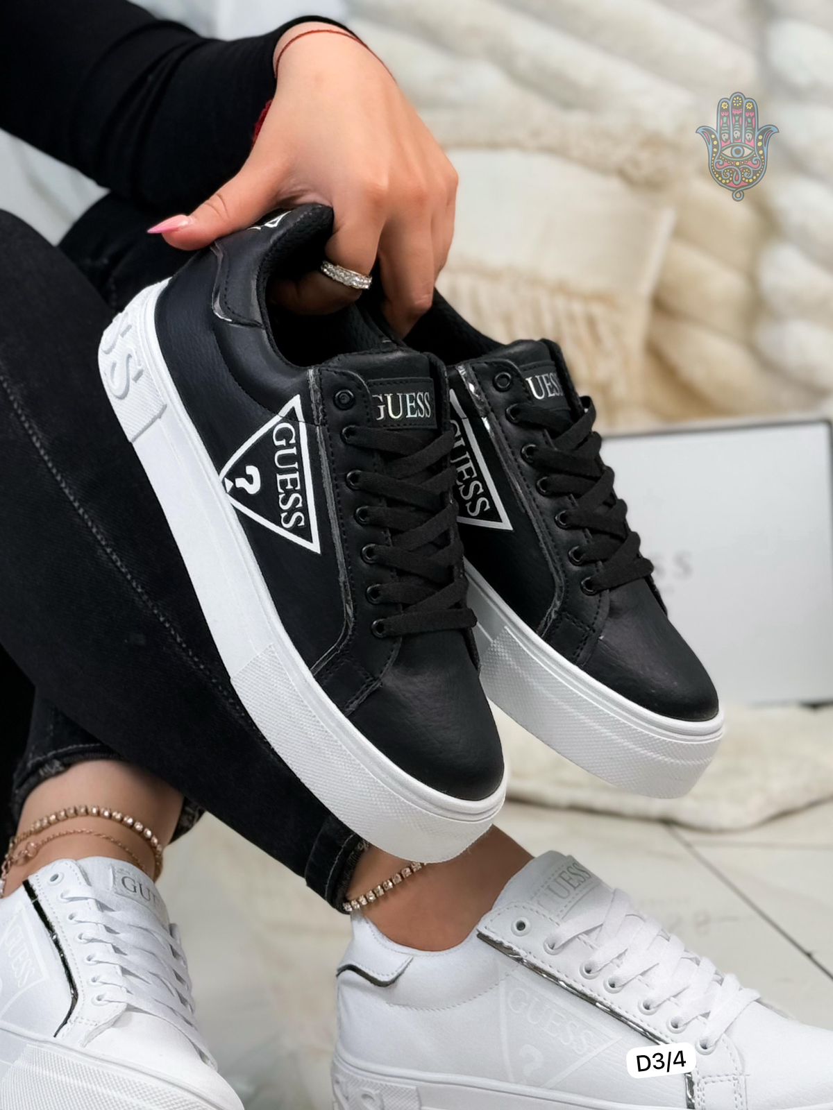 Guess - Tenis de Mujer - Calidad/Confort