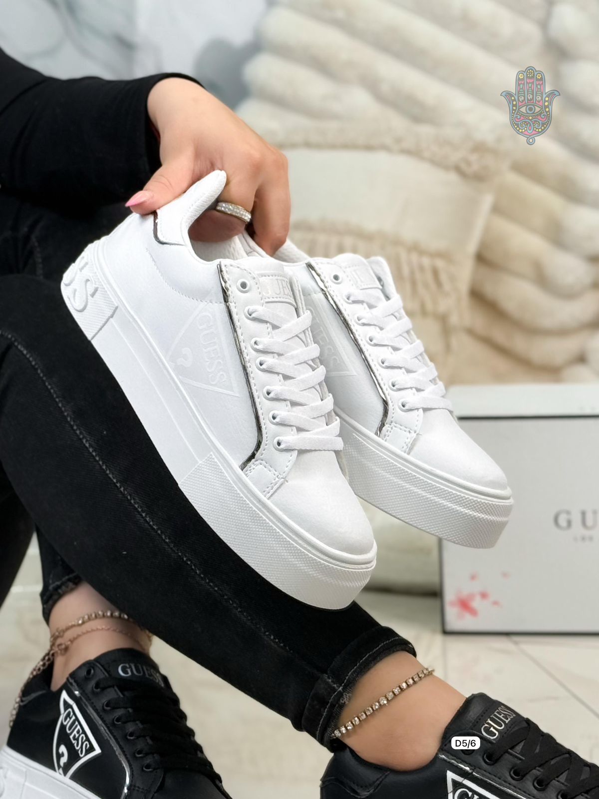 Guess - Tenis de Mujer - Calidad/Confort