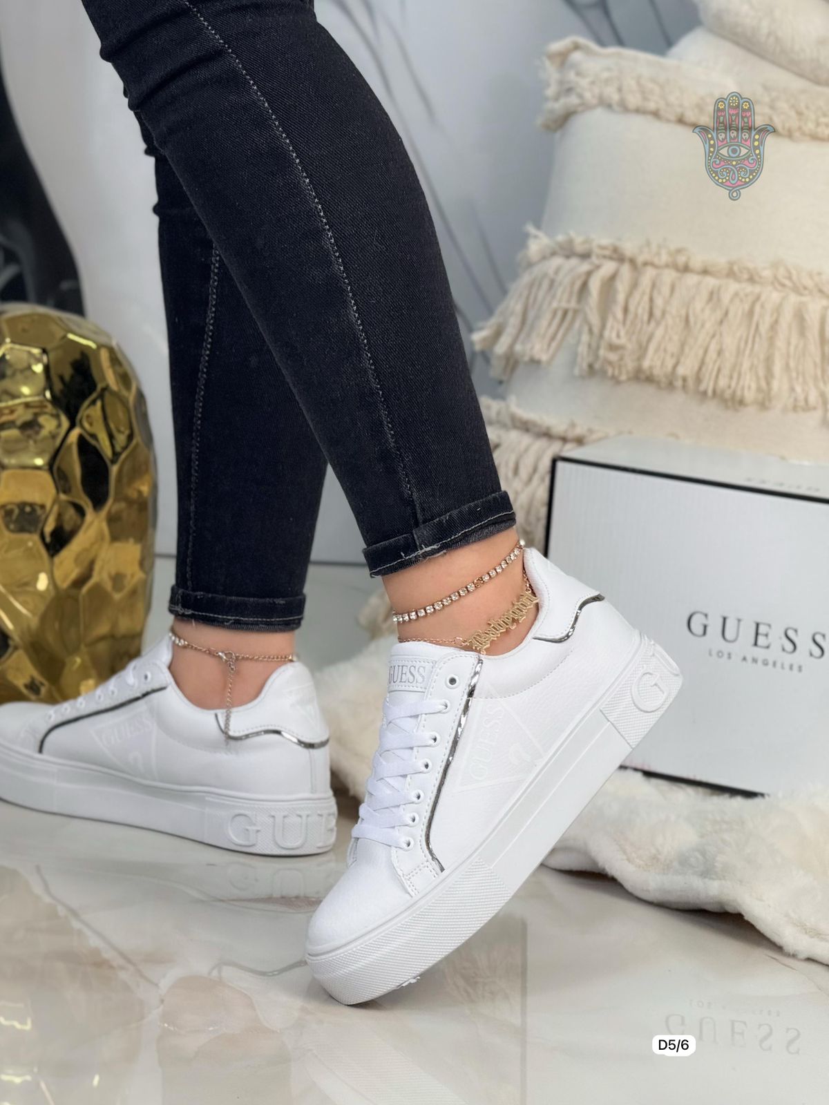 Guess - Tenis de Mujer - Calidad/Confort